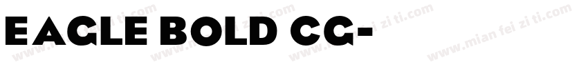 Eagle Bold Cg字体转换